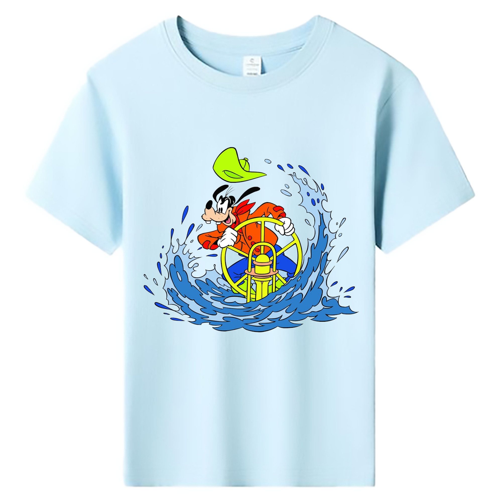 ミッキーマウス Mickey Mouse 綿100％キッズTシャツ（フロントプリント）